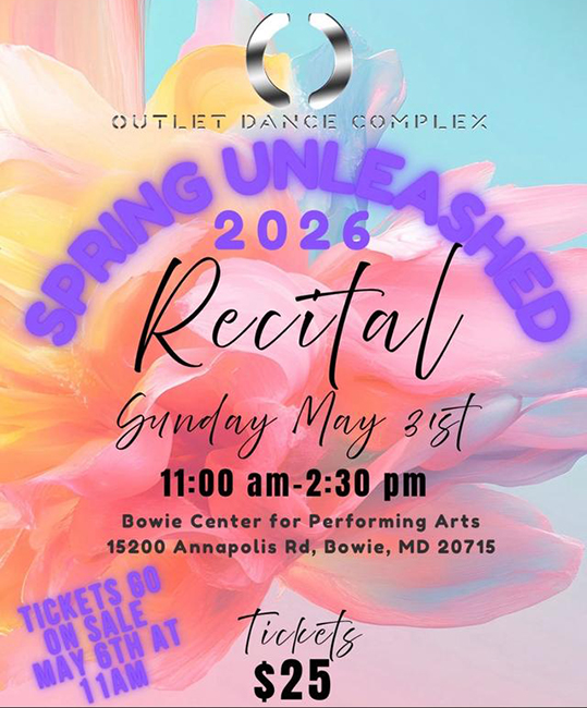 Outlet Dance Complex (ODC) 2026 Spring Recital - Spring Unleashed